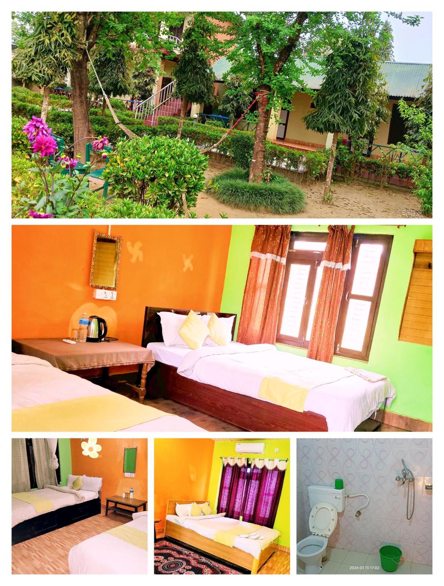 Hotel Butterfly - Peaceful Garden For Nature Lovers Sauraha Exterior photo