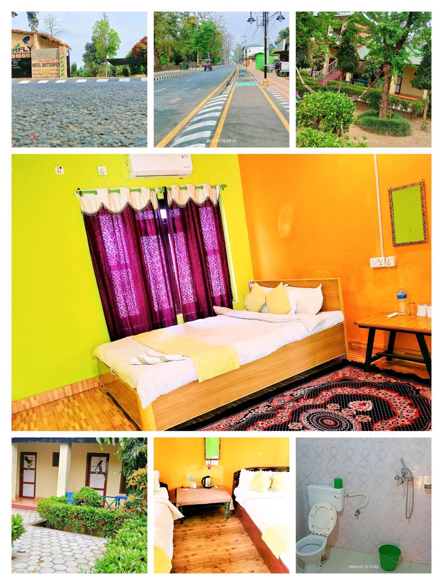 Hotel Butterfly - Peaceful Garden For Nature Lovers Sauraha Exterior photo